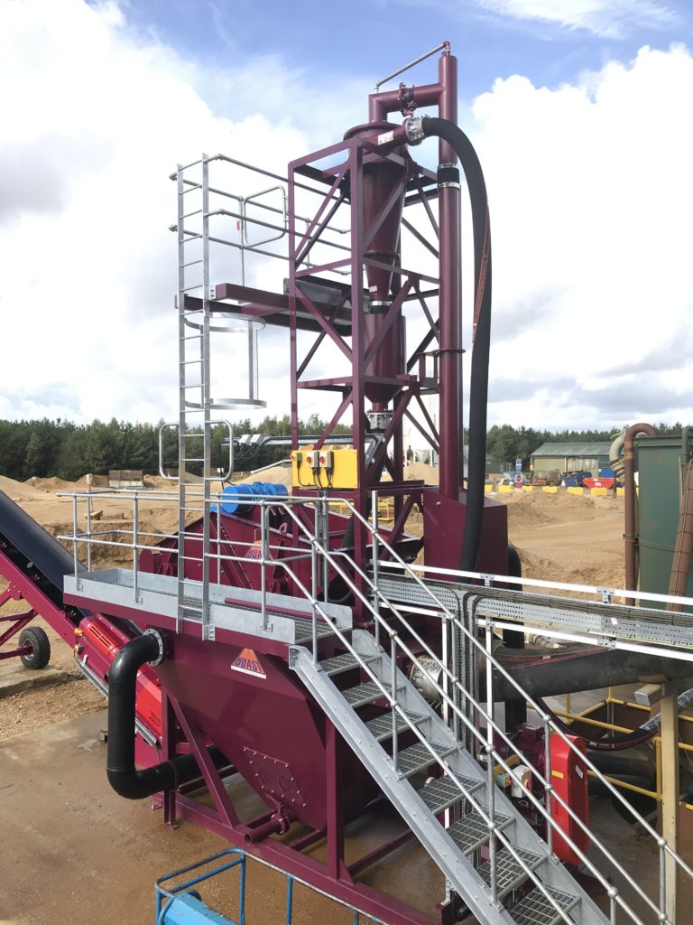 Bespoke Compact Sand Plant Boast Site Services Ltd